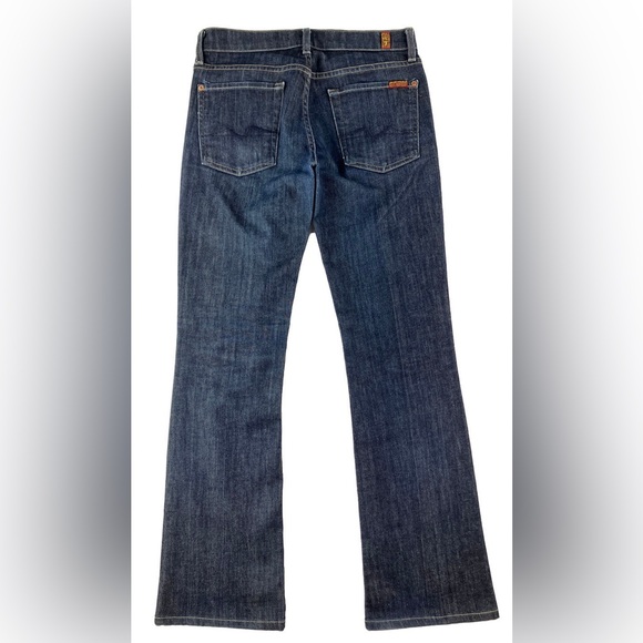 Mint Condition 7 for all Mankind Low-Rise Bootcut - Picture 2 of 7